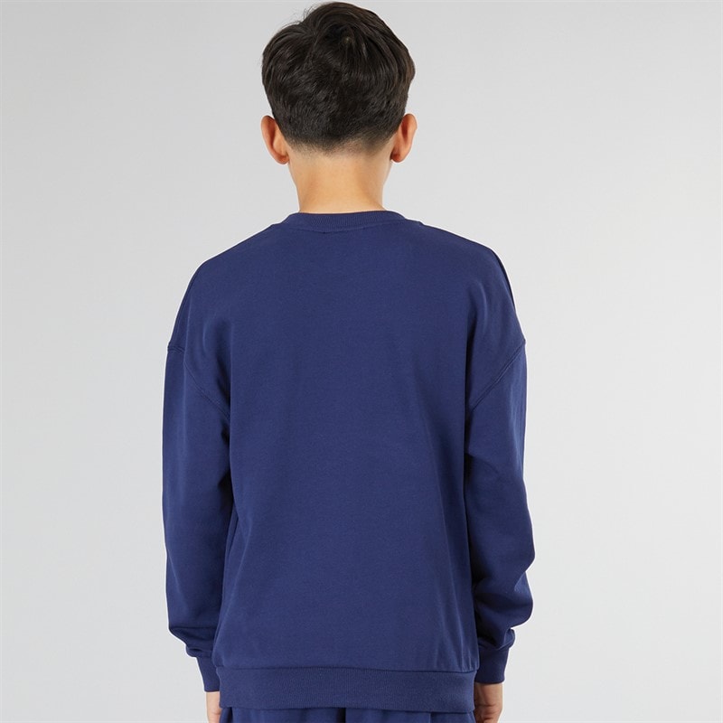 Timberland Drenge Sweatshirt Medieval Blå - Billede 2