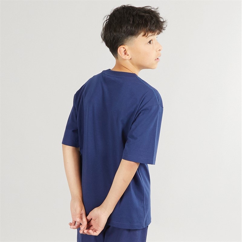 Timberland Drenge Kortærmet T-Shirt Medieval Blå - Billede 2