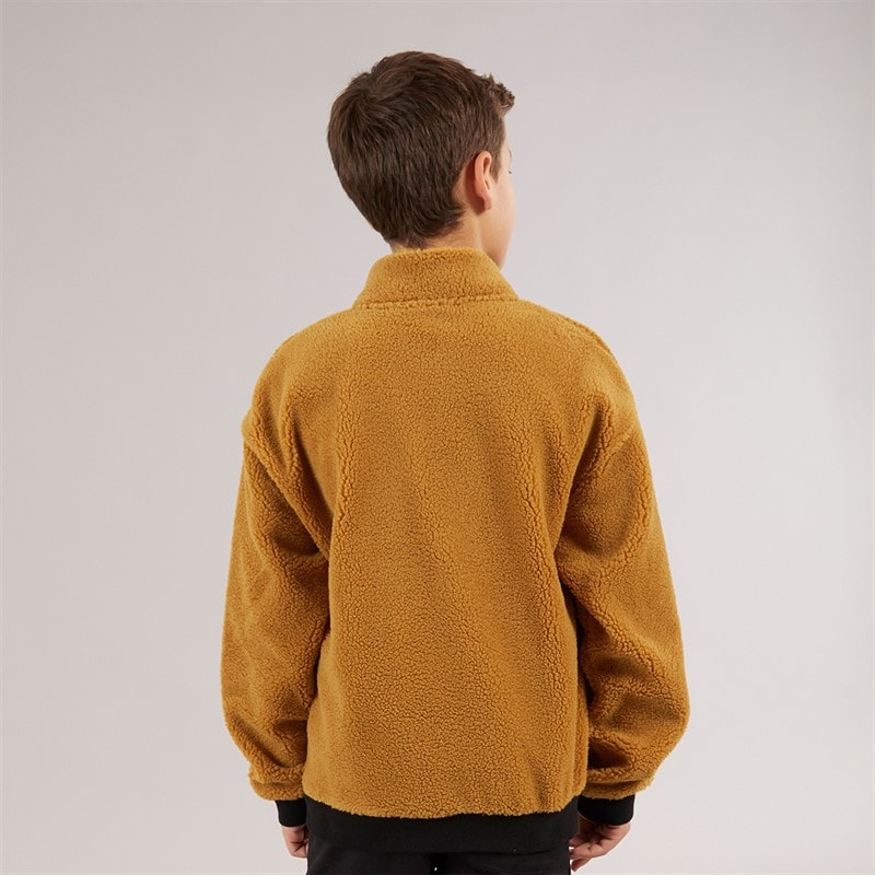 Timberland Drenge lynlås fleece Ochre - Billede 2
