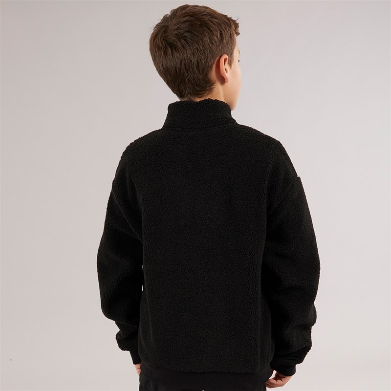 Timberland Drenge Fleece Lynlås Gennem Sort - Billede 2