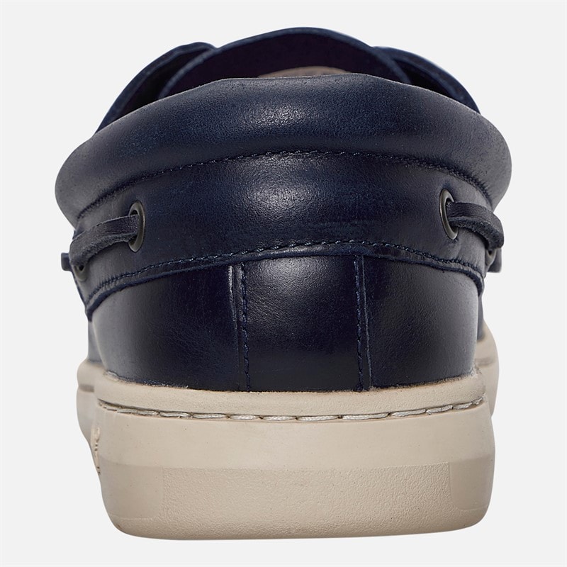 Timberland Herre Portofino Pier Båd Sko Dark Blue Full Grain - Billede 3