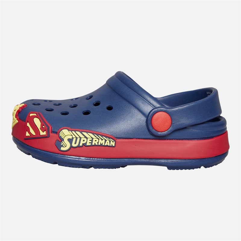 Superman Drenge træsko Navy/Rød/Multi - Billede 2
