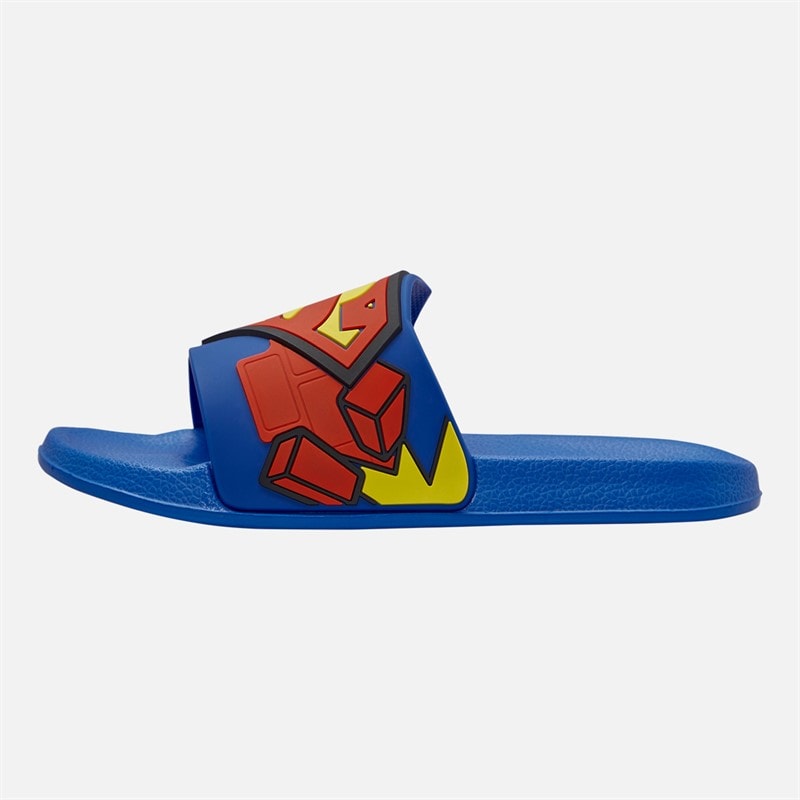 Superman Drenge Logo Sandaler Blå/Multi - Billede 2