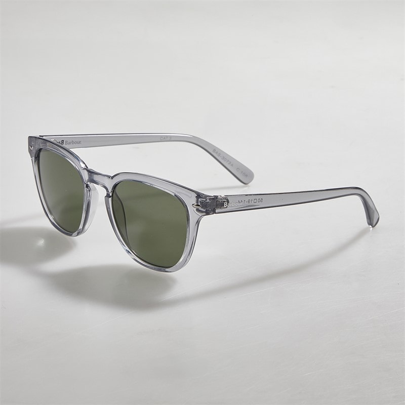 Barbour Solbriller Shiny Grey Crystal - Billede 1