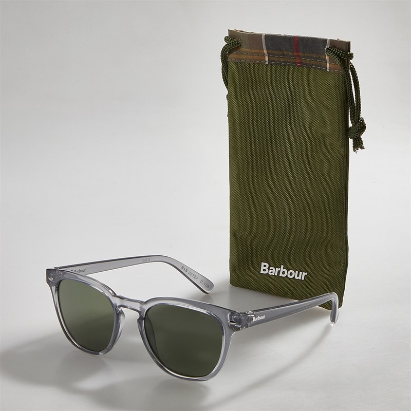 Barbour Solbriller Shiny Grey Crystal - Billede 3