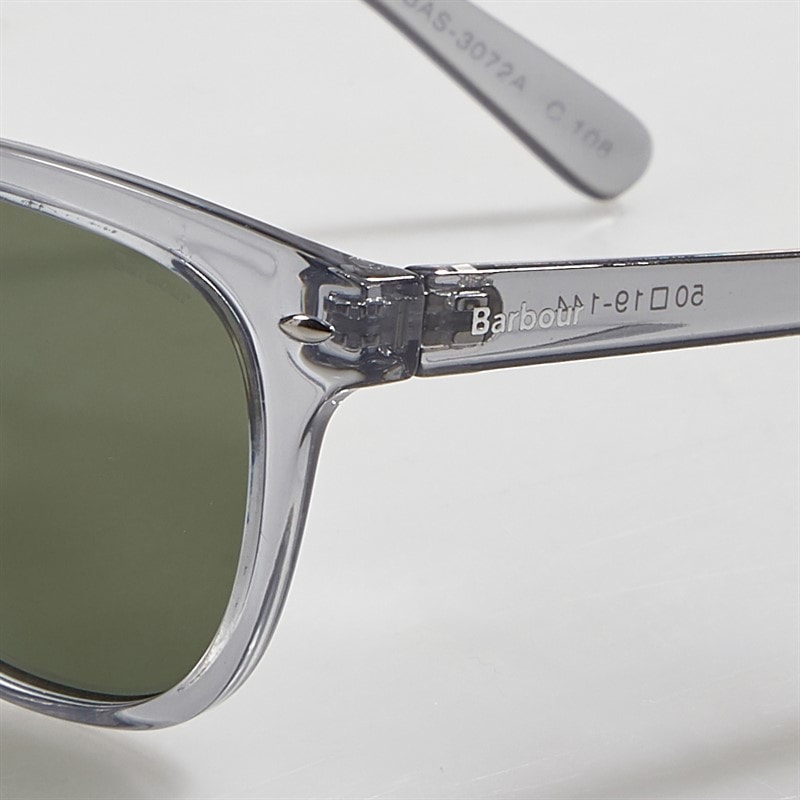 Barbour Solbriller Shiny Grey Crystal - Billede 4