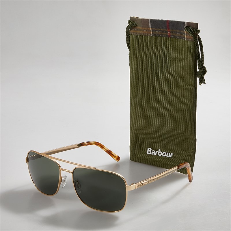 Barbour Solbriller Matte Gold - Billede 3