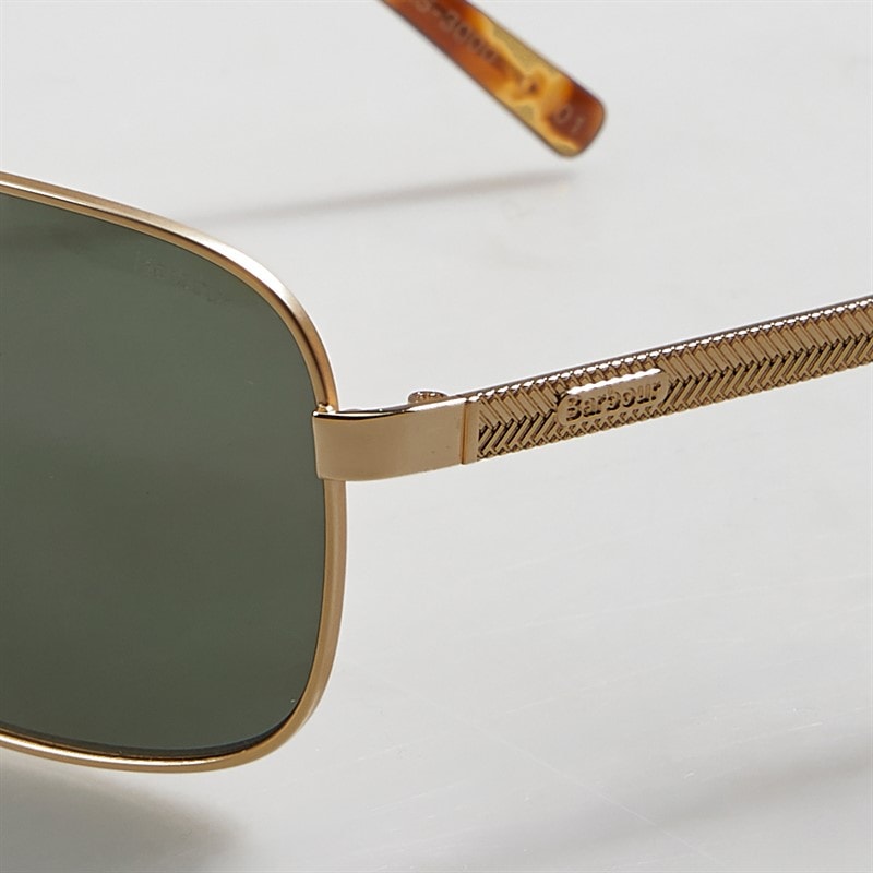 Barbour Solbriller Matte Gold - Billede 4