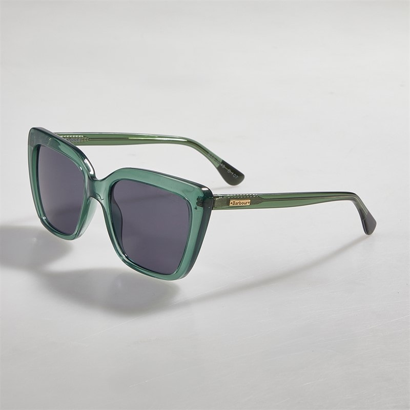 Barbour Damesolbriller Shiny Green Crystal - Billede 1