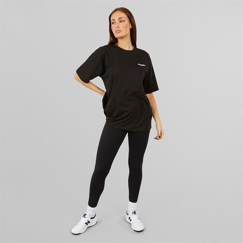 L'amore Couture Dame Ryleigh T-shirts Sort - Billede 4