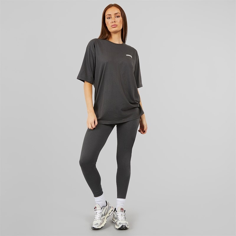 L'amore Couture Dame Ryleigh Leggings Koksgrå - Billede 4