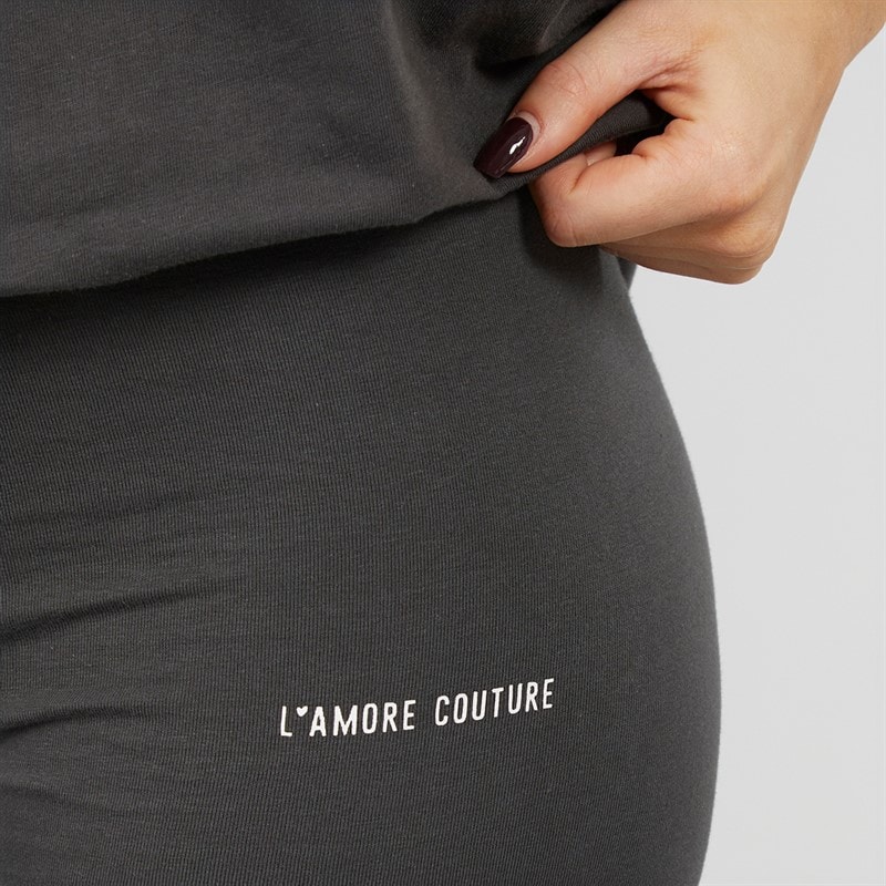L'amore Couture Dame Ryleigh Leggings Koksgrå - Billede 5