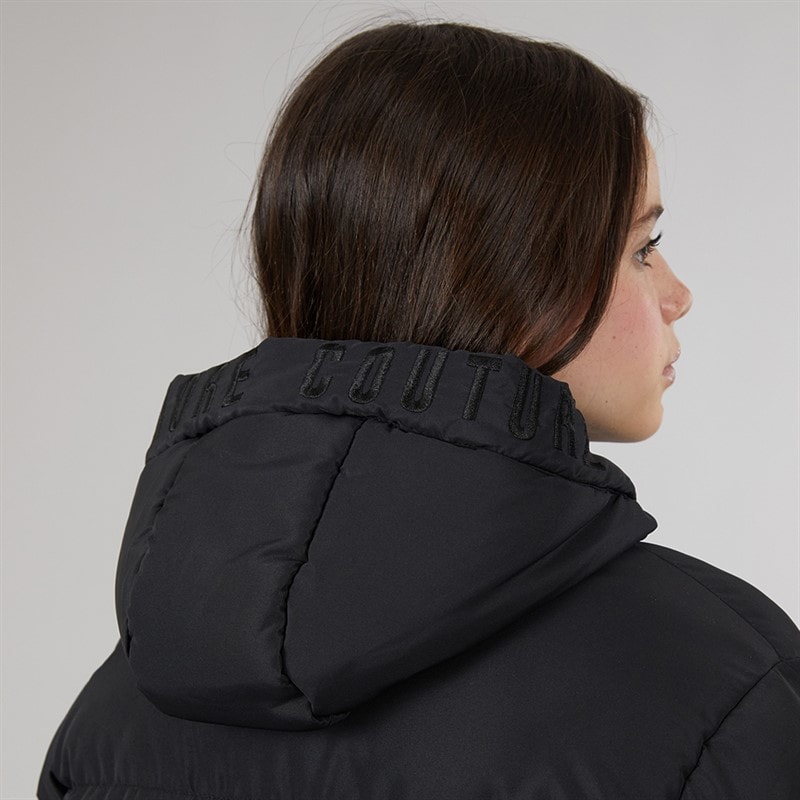 L'amore Couture Piger Lola Kort Puffer Sort - Billede 5