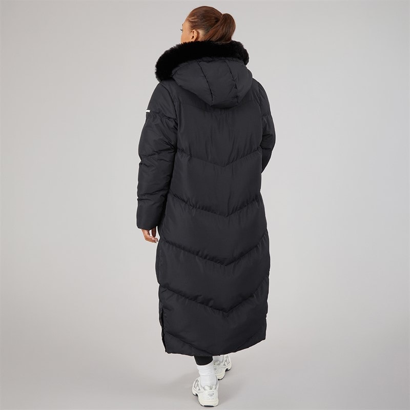 L'amore Couture Dame Madison Lang Dunjakke Sort - Billede 2