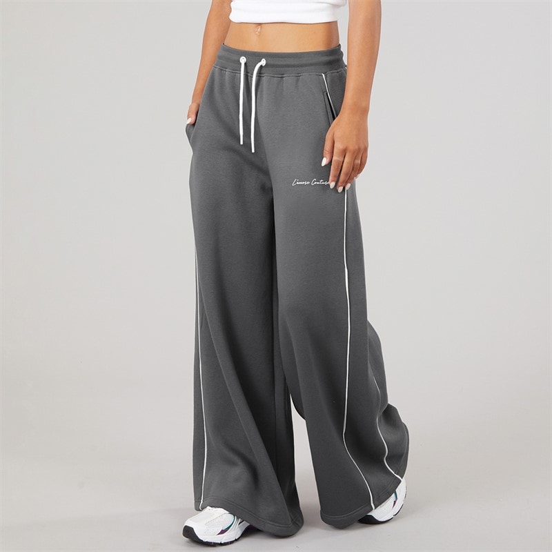 L'amore Couture Dame Lira Vide Ben Joggingbukser Charcoal