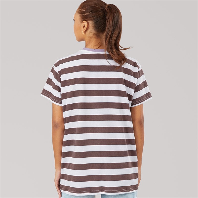 L'amore Couture Dame Capri T-shirt Stripe - Billede 2