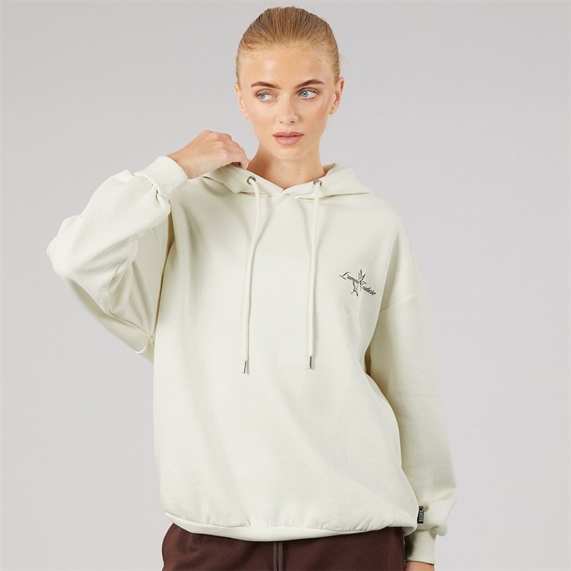 L'amore Couture Dame Japan Hoodie Creme - Billede 2