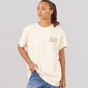 L'amore Couture Dame Marlow Oversized T-shirt Cream