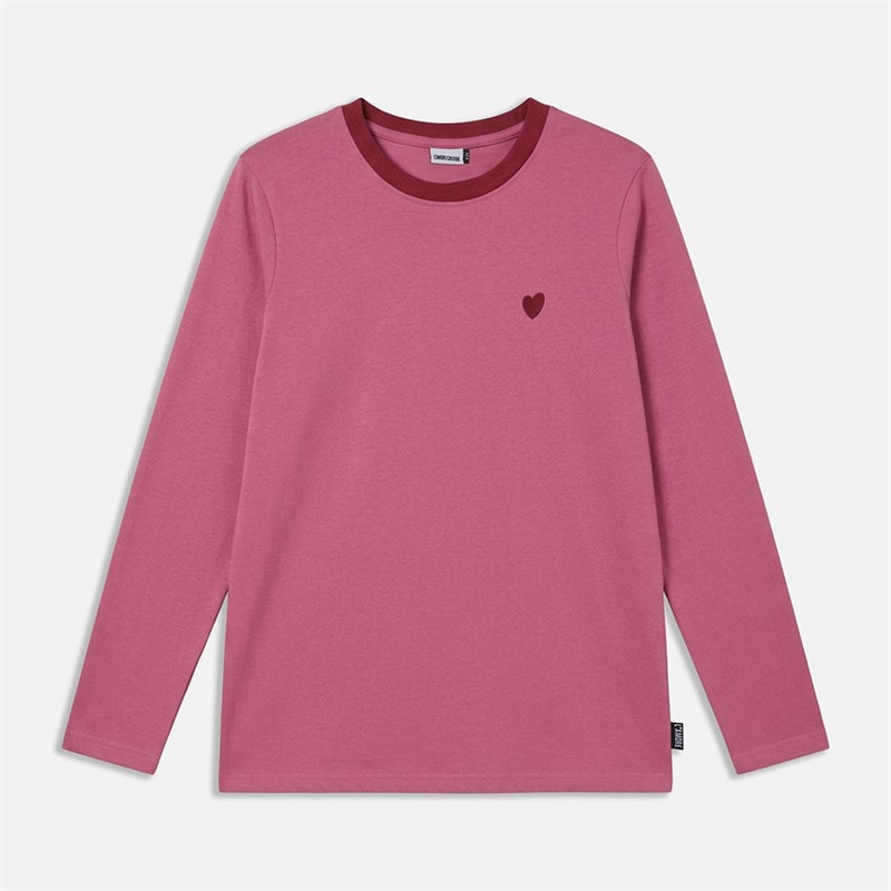L'amore Couture Dame Eleadora Tre Pak Langærmede T Shirts Stribe, Pink, Violet - Billede 4