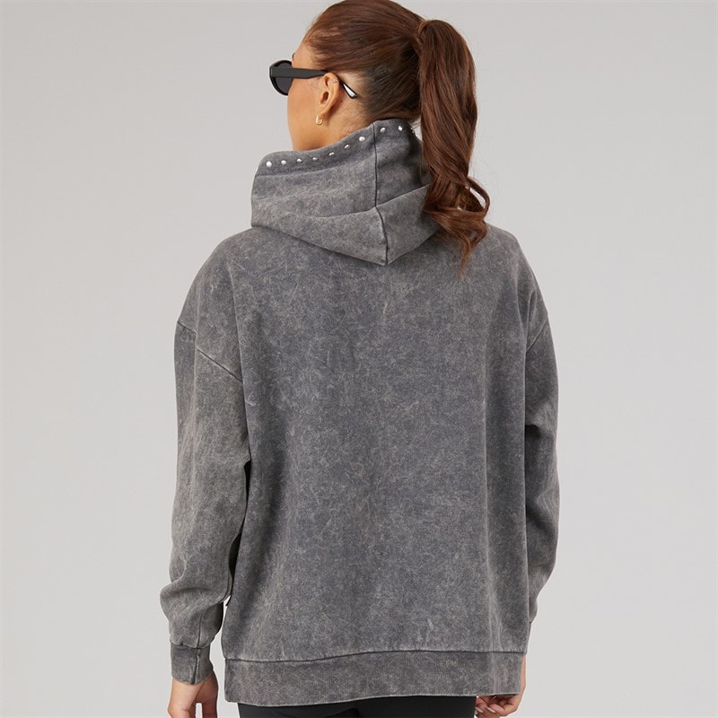 L'amore Couture Dame Lorien Hættetrøje Charcoal - Billede 2