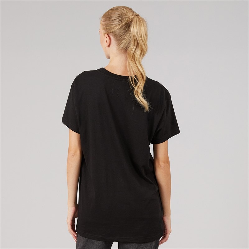 L'amore Couture Dame Denali Oversize T Shirt Sort - Billede 2