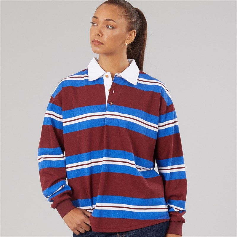 L'amore Couture Dame Palomas Rugby Trøje Burgundy