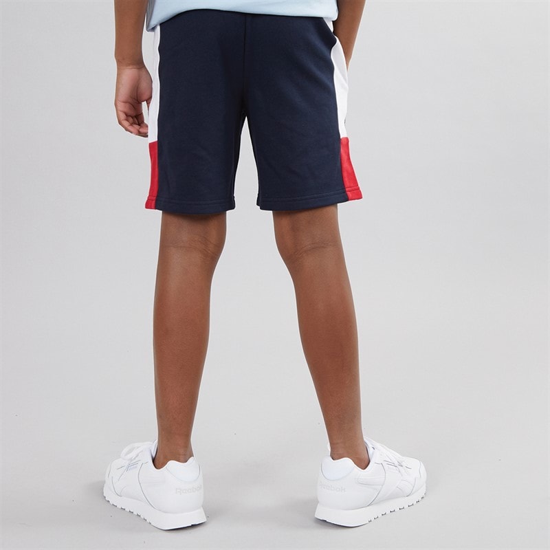 U.S. POLO ASSN. Drenge Sliced Side Shorts af jerseystof Blå - Billede 2