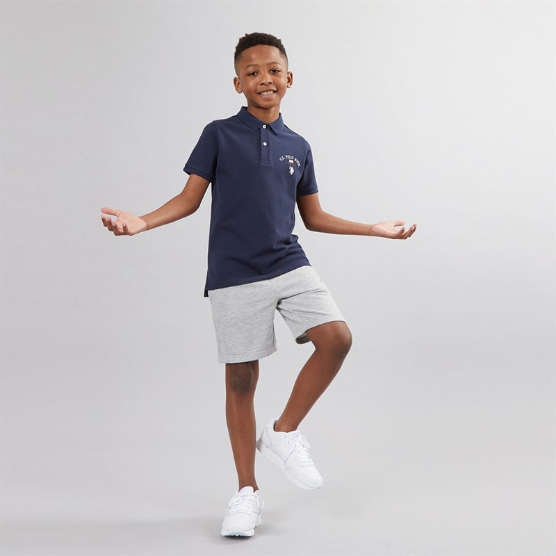 U.S. POLO ASSN. Drenge Sport Graphic Sæt Blå - Billede 3