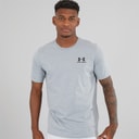 Under Armour Herre Sportstyle T-Shirt Lys Grå Mergel