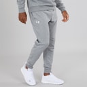 Under Armour Herre UA Rival Fleece Joggingbukser Castlerock Lys Heather/Hvid