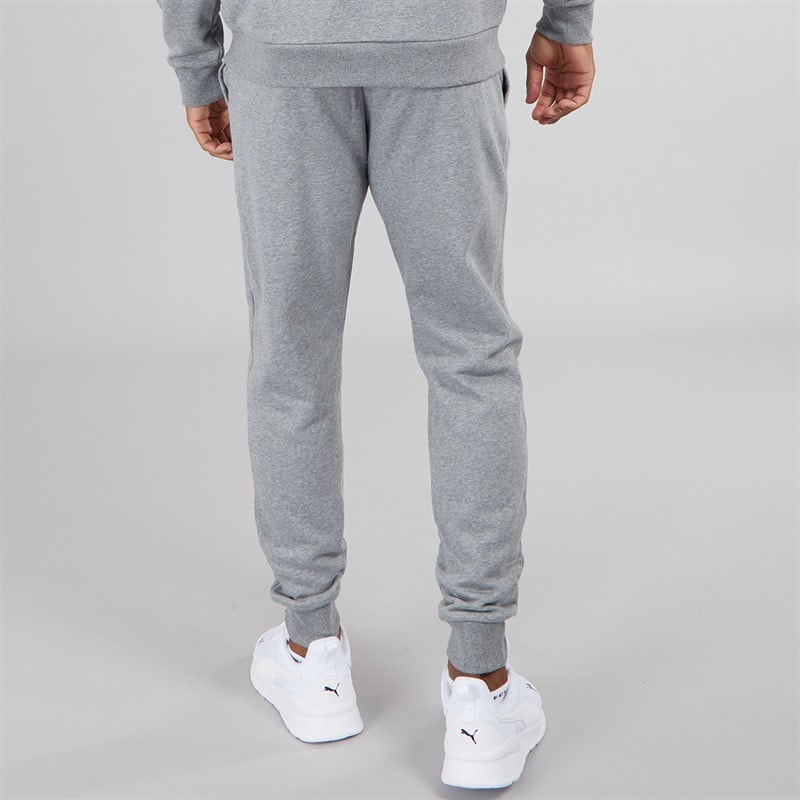 Under Armour Herre UA Rival Fleece Joggingbukser Castlerock Lys Heather/Hvid - Billede 2