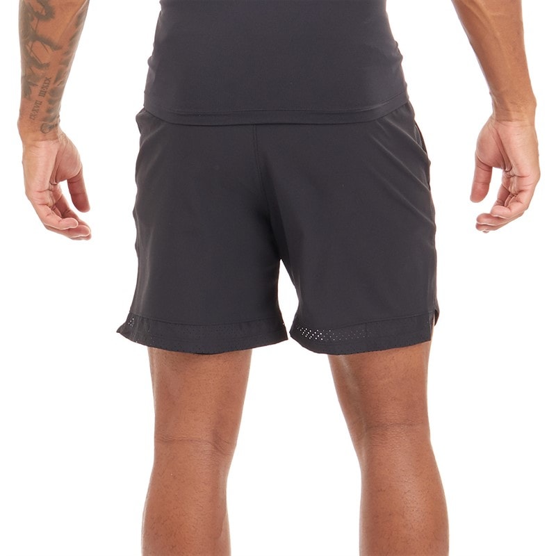 Under Armour Herre UA Vanish Woven 6 Tommer Shorts Sort/Pitch Grå - Billede 2