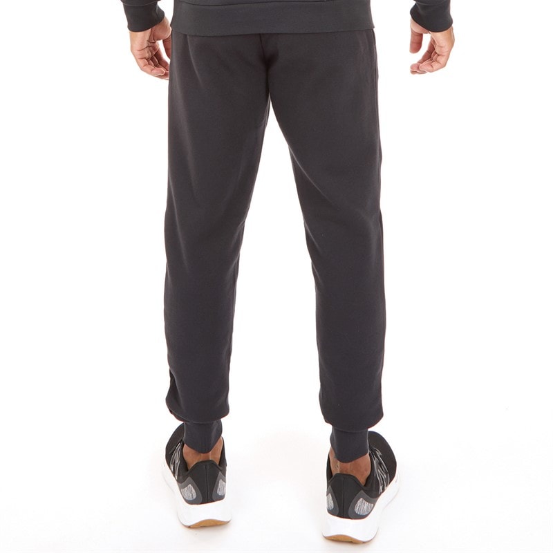 Under Armour Herre UA Rival Fleece Joggingbukser Sort/Hvid - Billede 2