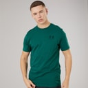 Under Armour Herre UA Sportstyle venstre bryst kortærmet T-shirt Rack Green/Arden Green