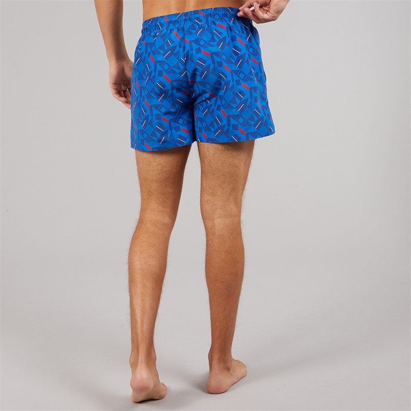 Umbro Herre Racer Svømme Shorts Blå/Rød/Hvid - Billede 2