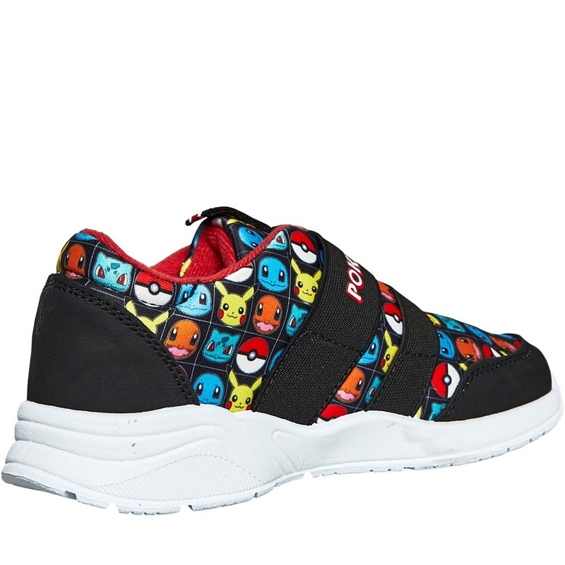 Pokemon Drenge Hinata Sneakers Sort/Multi - Billede 5