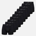 JBS Herre T-Pack Bambus Bokser Sort