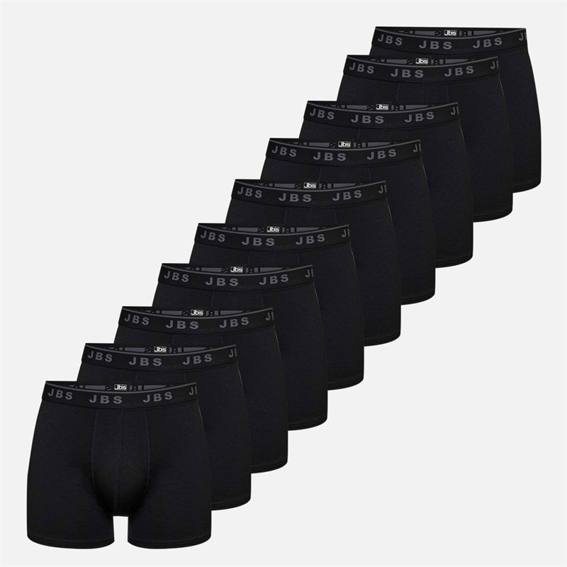 JBS Herre T-Pack Bambus Bokser Sort