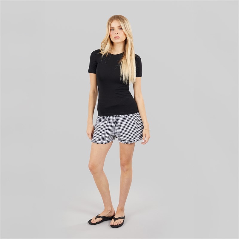 Vero Moda Dame Lulu T-shirt Sort - Billede 3