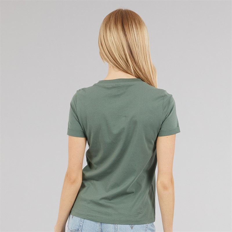 Vero Moda Dame Paula T Shirt Laurel Wreath - Billede 2