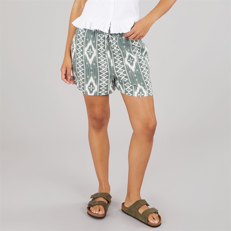 Vero Moda Dame Milo Paperbag Shorts Laurel Wreath