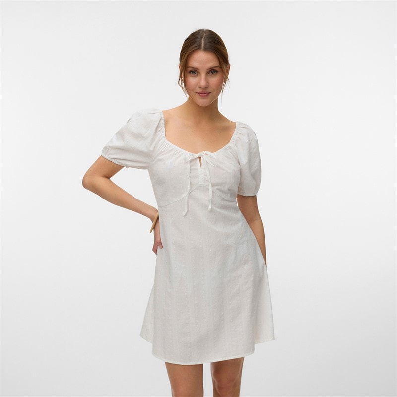 Vero Moda Dame Jutty Kjole Snow White - Billede 1