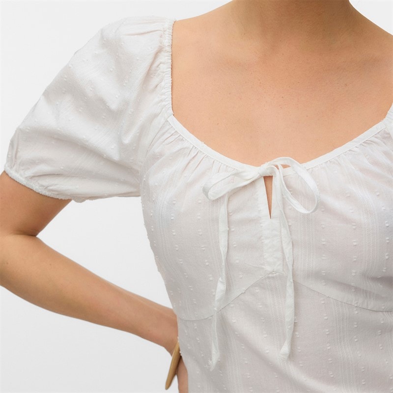 Vero Moda Dame Jutty Kjole Snow White - Billede 3