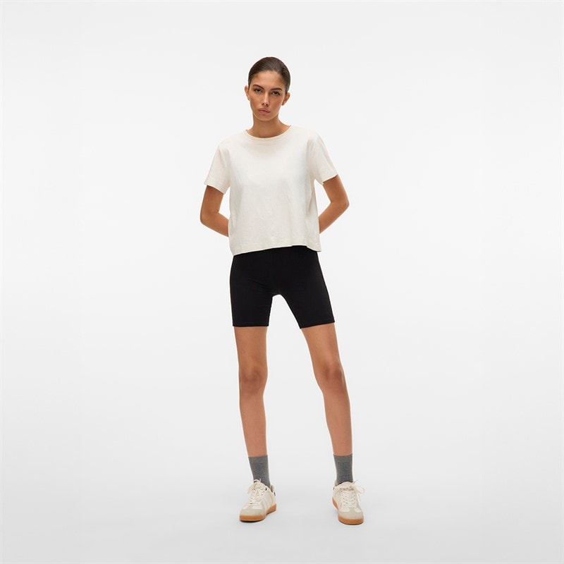Vero Moda Dame Maxi To Pak Biker Shorts Sort - Billede 4