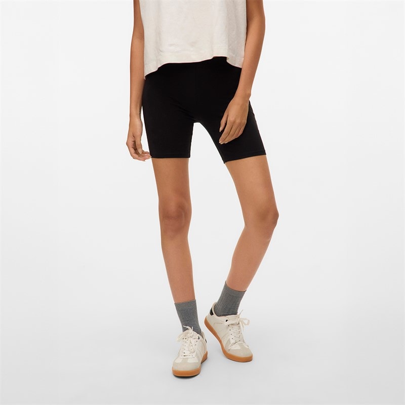 Vero Moda Dame Maxi To Pak Biker Shorts Sort - Billede 5
