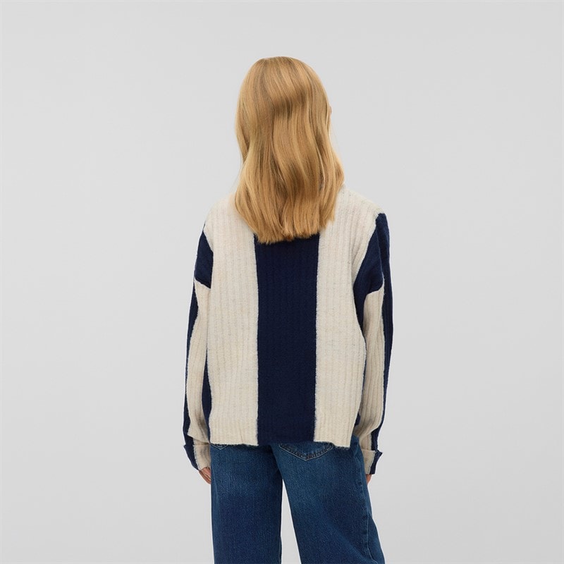 Vero Moda Piger Jojo Sweater Marineblå - Billede 2