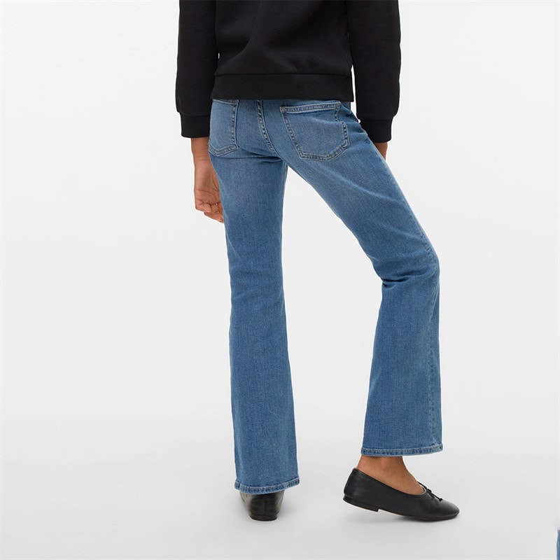Vero Moda Piger Jennie Denim Kjole - Billede 2