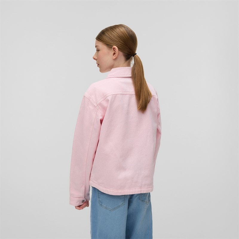 Vero Moda Piger Jamie Skjorte jakke Parfait Pink - Billede 2