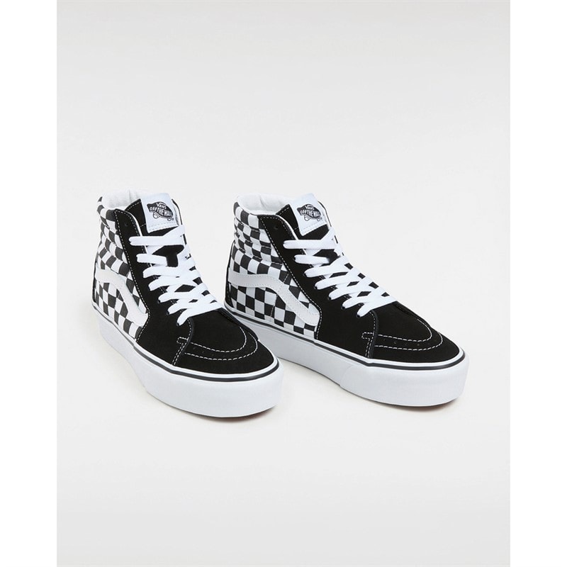 Vans Sk8-Hi Platform 2 Ternet Sneakers Ternet/Sandhvid - Billede 3