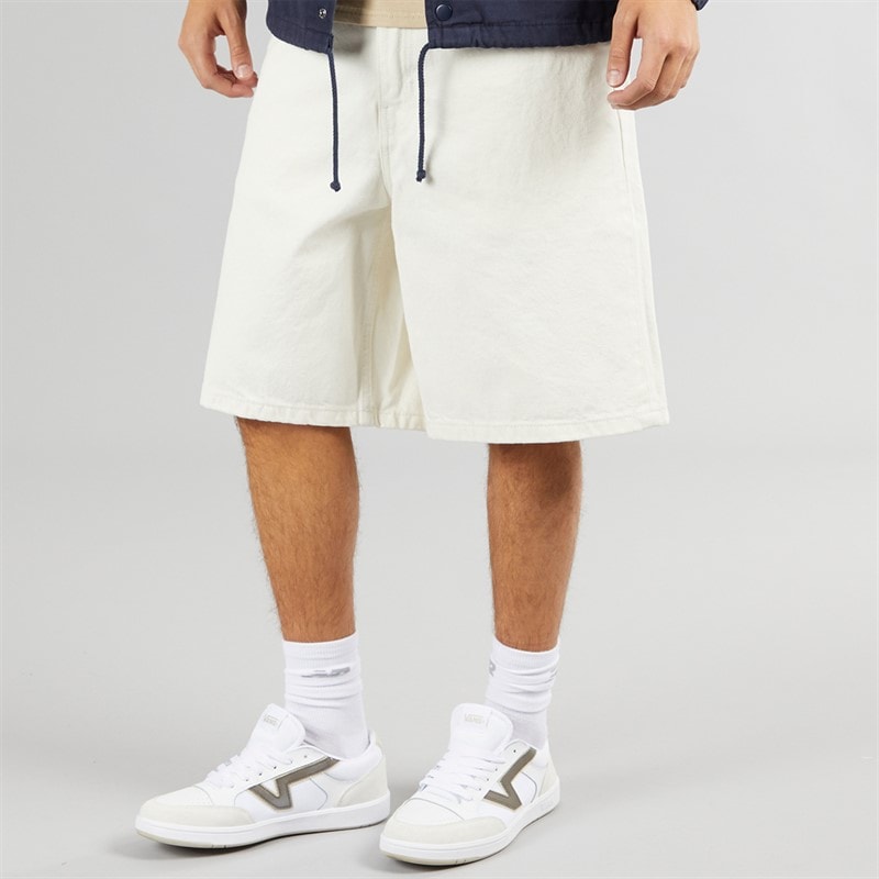 Vans Herre Baggy Denim Shorts Marshmallow - Billede 1